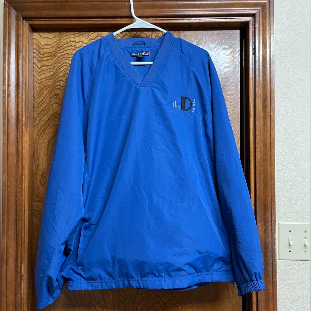 Sport-Tek Blue Las Vegas Wind Breaker Size XL Mens